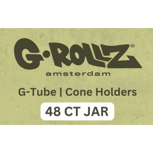 G-Tube | Amsterdam Picnic Assorted Cone Holder's Jar - 48ct Jar [GR1500-JAR]